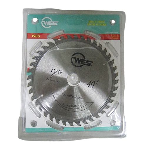 WES Tungsten Carbide Tipped Circular Saw Blade for Wood and Plastic
